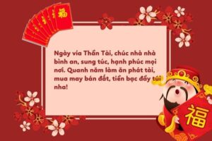 STT ngày vía Thần Tài