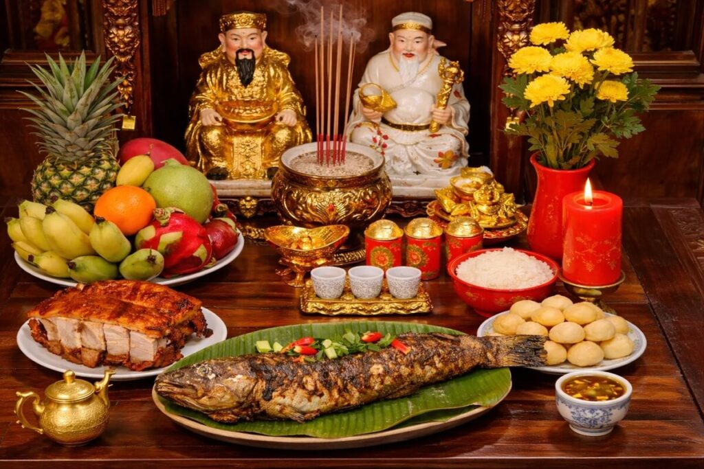Tại sao vía Thần Tài cúng cá lóc